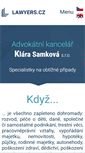 Mobile Screenshot of lawyers.cz