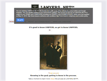 Tablet Screenshot of lawyers.net